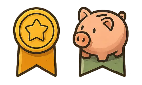 Quest badges preview